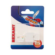 Rexant Разъем сетевой LAN на кабель, гнездо 8Р8С (Rj-45), быстрозажимной, (1шт.)