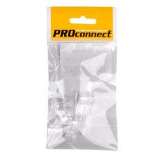 PROconnect Разъем RJ-45(8P8C) под витую пару, UTP, категория 5e, пакет, 5шт.