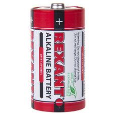 Алкалиновая батарейка тип С/LR14 1,5 V 2 шт. блистер REXANT