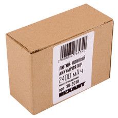 Аккумулятор 18650 unprotected Li-ion 2400 mAH 3.7 В REXANT