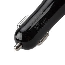 Автозарядка в прикуриватель 2хUSB с индикацией (АЗУ) (1000+2100 mA) черная REXANT