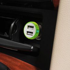 Автозарядка в прикуриватель USB (АЗУ) (5 V, 2100 mA) белая REXANT