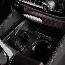 Автозарядка с индикатором (разъем 2.1х5.5) (АЗУ) шнур спираль 1.5 м  REXANT