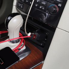 Автозарядка в прикуриватель 2xUSB (АЗУ) (5 V, 1000 mA) REXANT