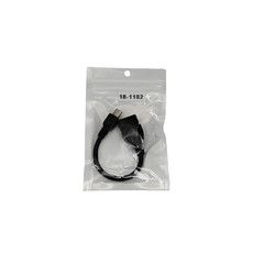 USB кабель OTG micro USB на USB шнур 0.15 м черный REXANT
