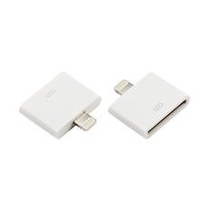 Переходник для iPhone 5 c 8 pin на 30 pin белый