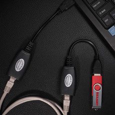 USB удлинитель по витой паре (8p8c) REXANT