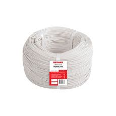 Провод ПГВА REXANT 1х1.00 мм², Cu, белый, бухта 200 м