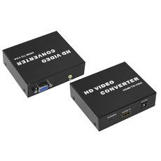 Конвертер HDMI на VGA + Стерео 3,5 мм, металл  REXANT