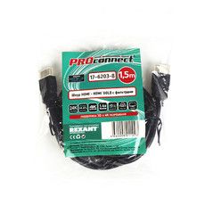 Кабель PROconnect HDMI - HDMI 1.4, 1.5м Silver