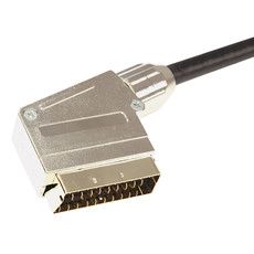 Шнур SCART - SCART (21 Pin), длина 10 метров (GOLD-металл) REXANT 3566