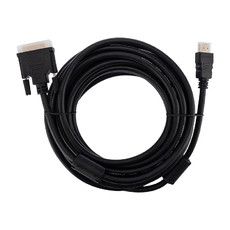 Шнур HDMI - DVI-D с фильтрами, длина 7 метров (GOLD) (PE пакет) REXANT