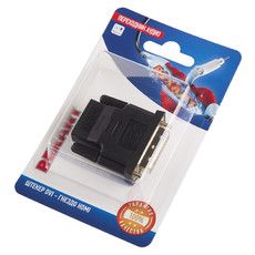 Переходник аудио (штекер DVI - гнездо HDMI), (1шт.)  REXANT