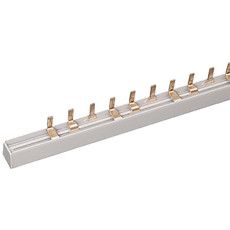 Шина соединительная типа PIN (12 штырей) 3Р 100 А (22 см) REXANT