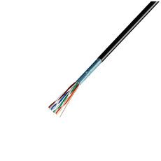 REXANT Кабель витая пара F/UTP, категория 5e, ZH нг(А)-HF, 4PR, 24AWG, внешний, черный, 305 м