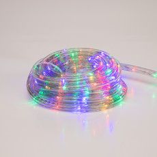 Дюралайт LED, свечение с динамикой (3W), 24 LED/м, МУЛЬТИ (RYGB), 6м
