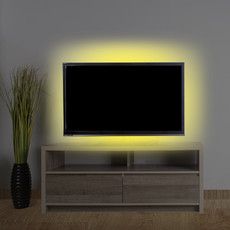 LED лента 1м с USB коннектором 5 В, 8 мм, IP65, SMD 2835, 60 LED/m, цвет свечения желтый LAMPER
