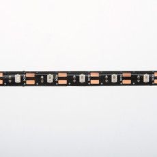 LED лента 1м с USB коннектором 5 В, 8 мм, IP65, SMD 2835, 60 LED/m, цвет свечения синий LAMPER