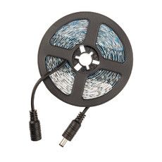 LED лента 12 В, 6 мм, S-образная плата, IP65 (напыление силикона), SMD 2835, 60 LED/m, цвет свечения белый (6000 К) 