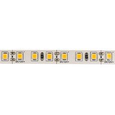 LED лента 12 В, 8 мм, IP23, SMD 2835, 120 LED/m, 12 V,  цвет свечения теплый белый (3000 K) 