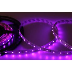 LED лента открытая, 8 мм, IP23, SMD 2835, 60 LED/m, 12 V, цвет свечения розовый