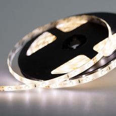 LED лента 24 В, 8 мм, IP65, SMD 2835, 60 LED/m, цвет свечения теплый белый (3000 К)