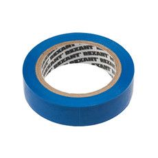 Изолента ПВХ REXANT 15 мм х 10 м, синяя, упаковка 10 роликов