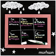 Маркер меловой MunHwa «Chalk Marker» 3 мм, белый, спиртовая основа