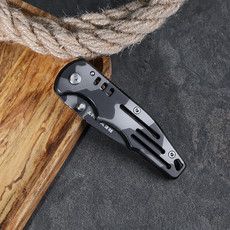 Нож складной полуавтоматический REXANT Camouflage