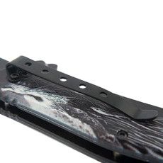 Нож складной полуавтоматический REXANT Wolf